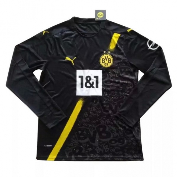Thailandia Maglia Borussia Dortmund Away ML 2020/21 Nero