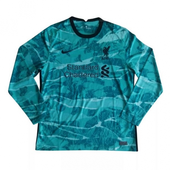 Thailandia Maglia Liverpool Away ML 2020/21 Blu