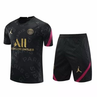 Formazione Paris Saint Germain Set Completo 2020/21 Nero Oro