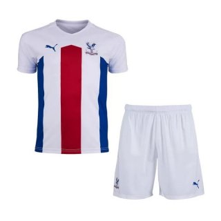 Maglia Crystal Palace Away Bambino 2020/21 Bianco