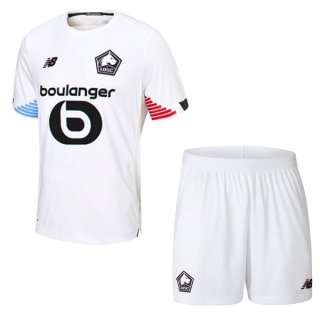 Maglia Lille Terza Bambino 2020/21 Bianco