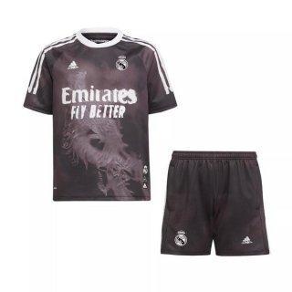Maglia Real Madrid Human Race Bambino 2020/21 Nero