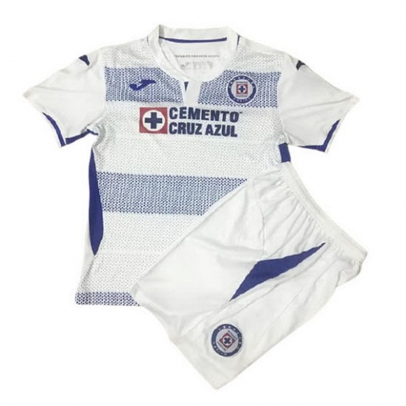 Maglia Cruz Blu Away Bambino 2020/21 Bianco