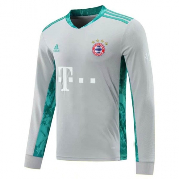 Thailandia Maglia Bayern Munich ML Portiere 2020/21 Grigio
