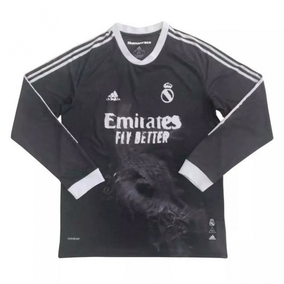 Thailandia Maglia Real Madrid Human Race ML 2020/21 Nero