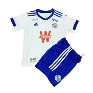 Maglia Estrasburgo Away Bambino 2020/21 Bianco
