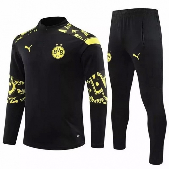 Giacca Borussia Dortmund 2020/21 II Nero Giallo