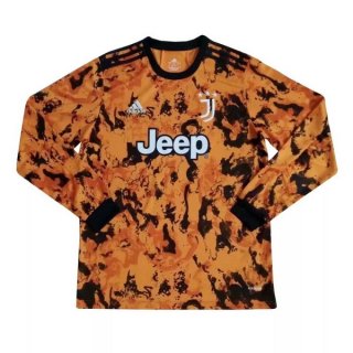 Thailandia Maglia Juventus Terza ML 2020/21 Arancione