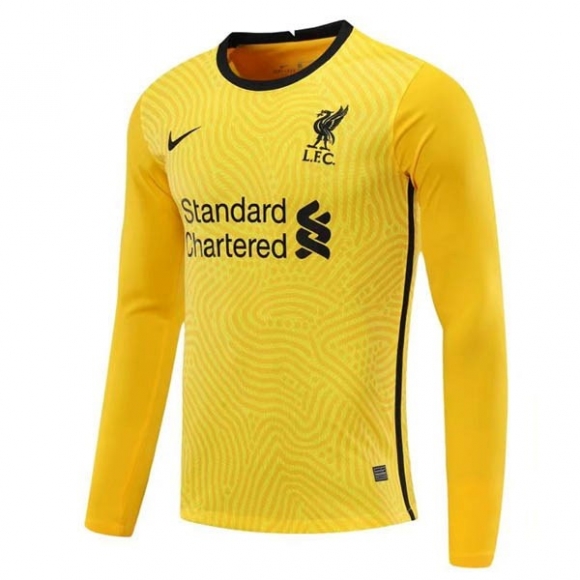 Thailandia Maglia Liverpool Away ML Portiere 2020/21 Nero