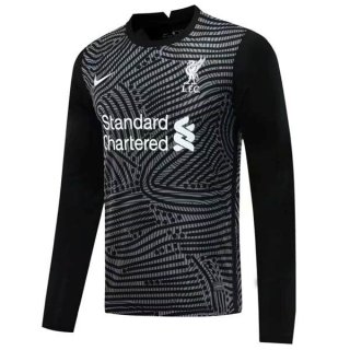 Thailandia Maglia Liverpool Home ML Portiere 2020/21 Nero