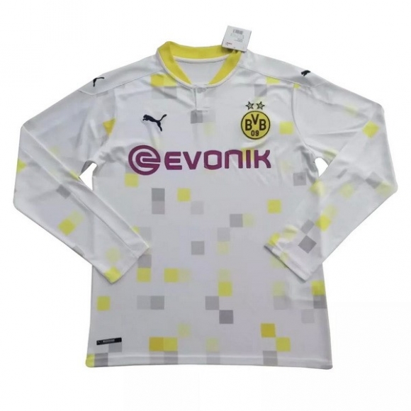 Thailandia Maglia Borussia Dortmund Terza ML 2020/21 Bianco