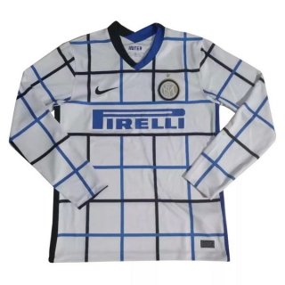 Thailandia Maglia Inter Milan Away ML 2020/21 Bianco