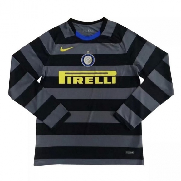 Thailandia Maglia Inter Milan Terza ML 2020/21 Grigio