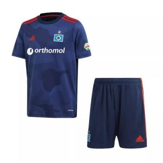 Maglia Hamburgo S.V Away Bambino 2020/21 Blu