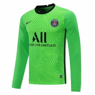 Thailandia Maglia Paris Saint Germain ML Portiere 2020/21 Verde