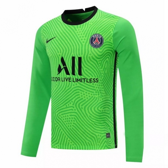 Thailandia Maglia Paris Saint Germain ML Portiere 2020/21 Verde