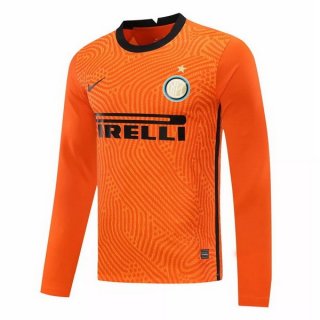 Thailandia Maglia Inter Milan ML Portiere 2020/21 Arancione