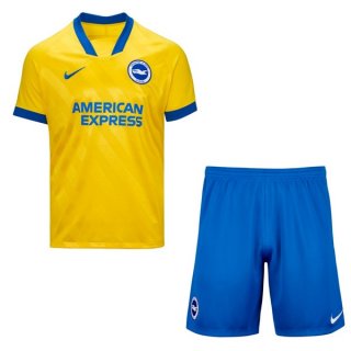 Maglia Brighton Away Bambino 2020/21 Giallo