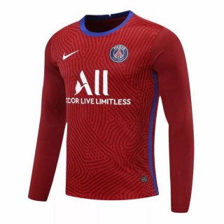 Thailandia Maglia Paris Saint Germain ML Portiere 2020/21 Rosso