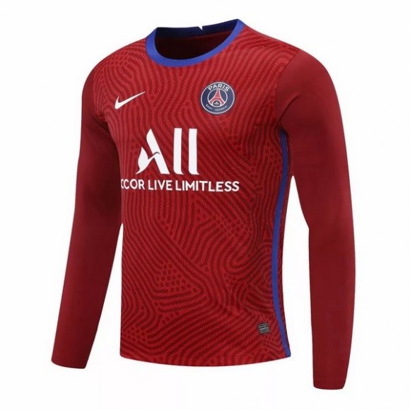 Thailandia Maglia Paris Saint Germain ML Portiere 2020/21 Rosso