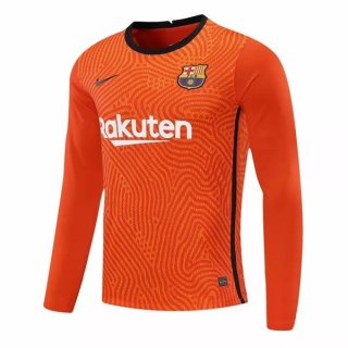 Thailandia Maglia Barcellona Portiere ML 2020/21 Arancione