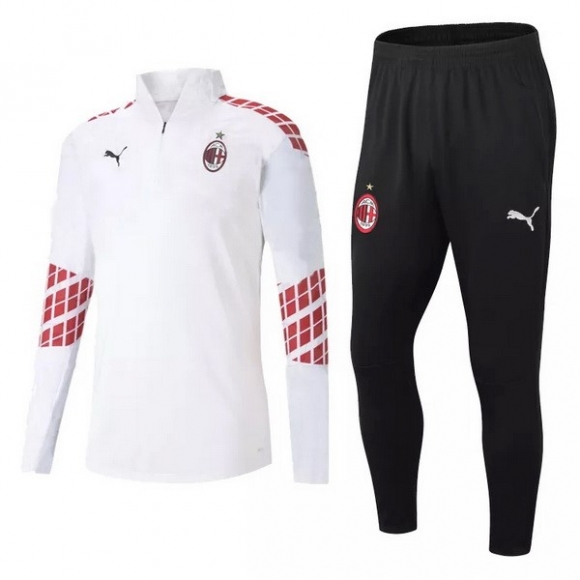 Giacca AC Milan 2020/21 Bianco Rosso Blu