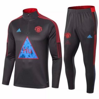 Giacca Manchester United 2020/21 Nero Blu