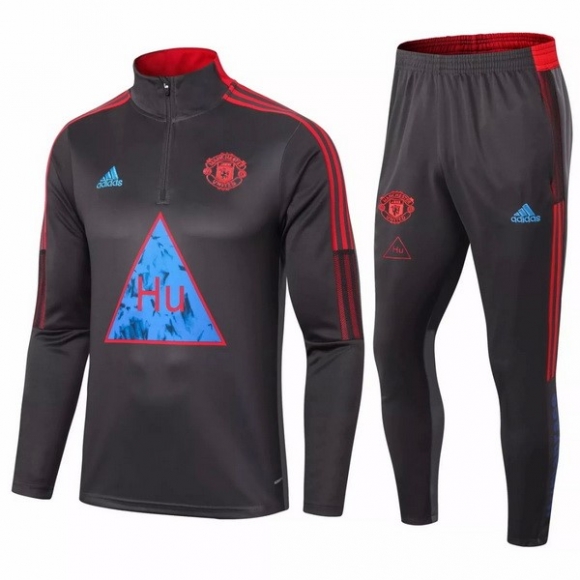 Giacca Manchester United 2020/21 Nero Blu