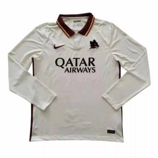 Thailandia Maglia As Roma Away ML 2020/21 Bianco