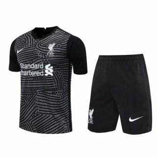 Formazione Liverpool Set Completo 2020/21 Grigio Nero
