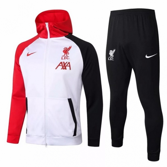 Giacca a Vento Liverpool 2020/21 Rosso Bianco Nero