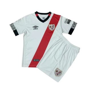Maglia Rayo Vallecano Home Bambino 2020/21 Bianco