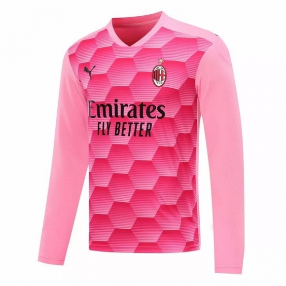 Thailandia Maglia AC Milan ML Portiere 2020/21 Rosa