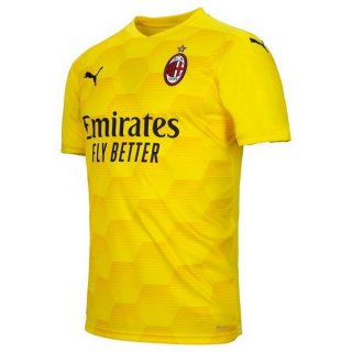 Thailandia Maglia AC Milan Terza Portiere 2020/21 Giallo
