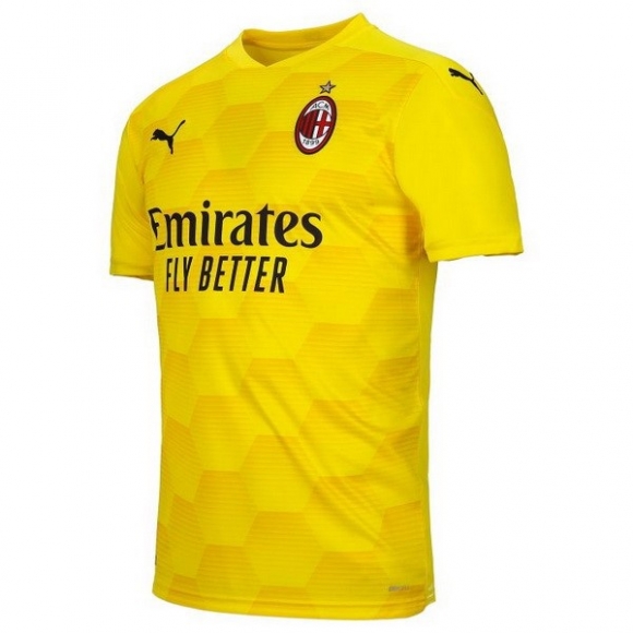 Thailandia Maglia AC Milan Terza Portiere 2020/21 Giallo