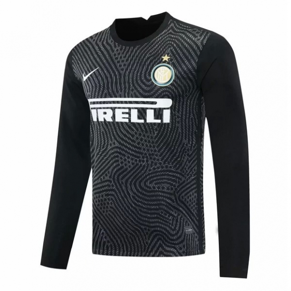 Thailandia Maglia Inter Milan ML Portiere 2020/21 Nero