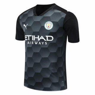 Thailandia Maglia Manchester City Home Portiere 2020/21 Nero