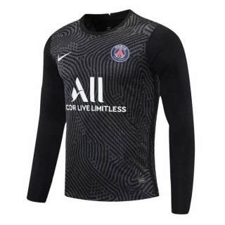 Thailandia Maglia Paris Saint Germain ML Portiere 2020/21 Nero