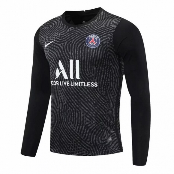 Thailandia Maglia Paris Saint Germain ML Portiere 2020/21 Nero
