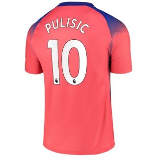 Maglia Chelsea NO.10 Pulisic Terza 2020/21 Arancione