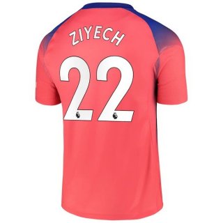 Maglia Chelsea NO.22 Ziyech Terza 2020/21 Arancione