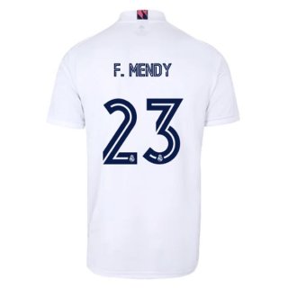 Maglia Real Madrid Home NO.23 F. Mendy 2020/21 Bianco
