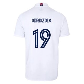 Maglia Real Madrid Home NO.19 Odriozola 2020/21 Bianco