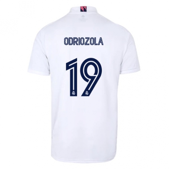 Maglia Real Madrid Home NO.19 Odriozola 2020/21 Bianco