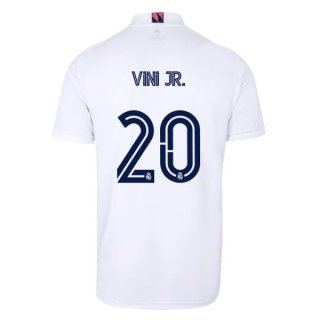 Maglia Real Madrid Home NO.20 Vini Jr. 2020/21 Bianco