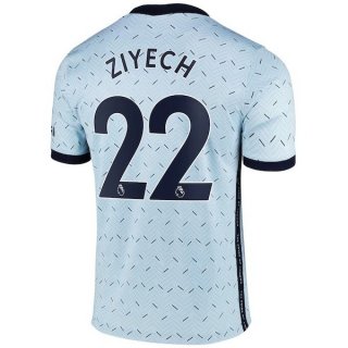 Maglia Chelsea NO.22 Ziyech Away 2020/21 Blu