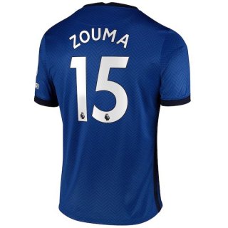 Maglia Chelsea NO.15 Zouma Home 2020/21 Blu