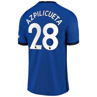 Maglia Chelsea NO.28 Azpilicueta Home 2020/21 Blu
