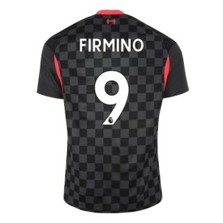 Maglia Liverpool NO.9 Firmino Terza 2020/21 Nero