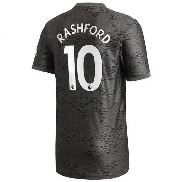 Maglia Manchester United NO.10 Rashford Away 2020/21 Nero
